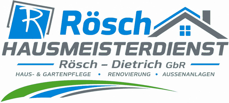 Logo Hausmeisterdienst Rösch-Dietrich GbR – Haus- & Gartenpflege, Renovierung, Außenanlagen